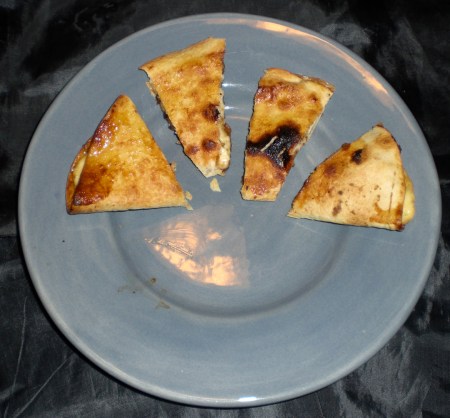 Four slices of fig-tastic cheesy goodness