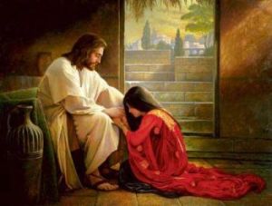 Jesus and his best ho, Mary Magdalene.