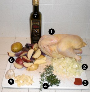 Roasted Chicken Rub Down prep