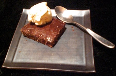 Kahlua brownie makes your date go to townie