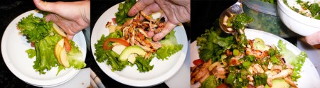 grilled-chicken-salad-assemble
