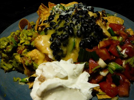 Naked Nacho Naughtiness needs no non-naked nonsense.