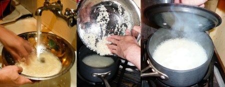 pineapple-rice-wash-boil