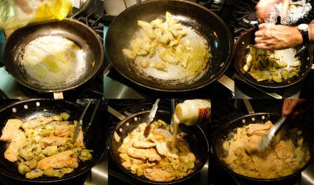 artichoke chicken veggie sauce