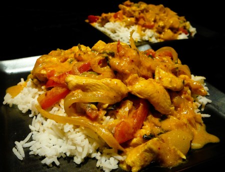 This chicken curry will inspire you to bango like the tango.