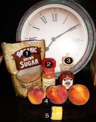 grilled nectarine prep