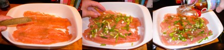 maple salmon marinate