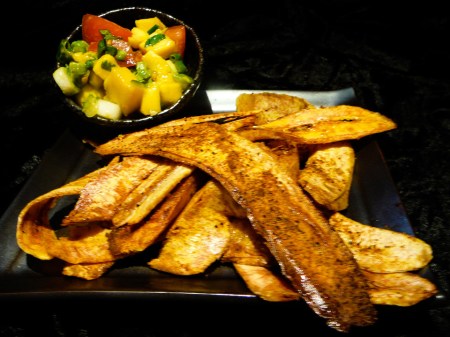 plantain chips served plantain chips served