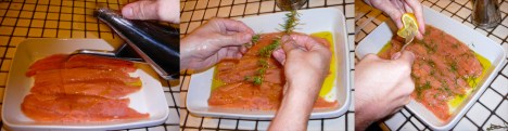 salmon pasta marinate