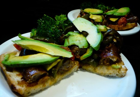 sausage n peppers served 2