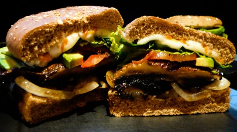 shroom shake the room burger served 2