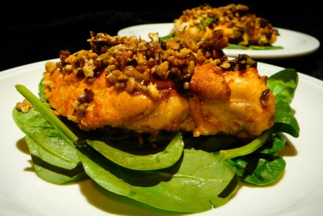 tickle my walnuts chicken served 2