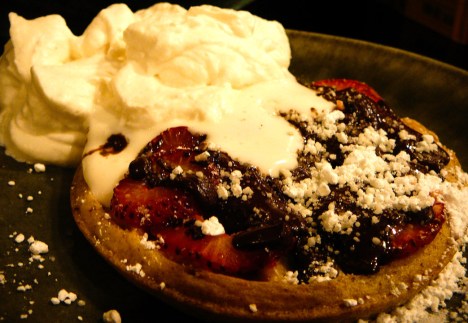 This waffle party is like the firework grand finale in your mouth.