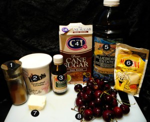 cherries jubilee prep