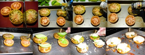 roasted heirloom salad tomato