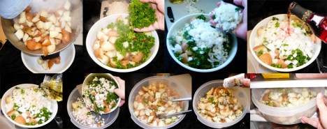 moroccan potato salad toss