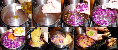 spaghetti squash saute