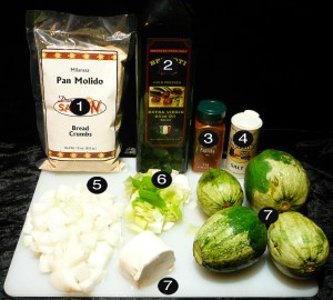 squash casserole prep