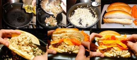 vietnamese chicken cook assemble