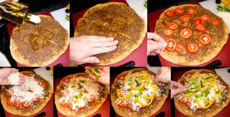 pita pizza party assmeble