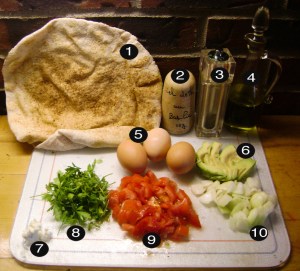 pity party pita breakfast prep