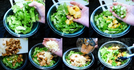 bbq pineapple chicken toss