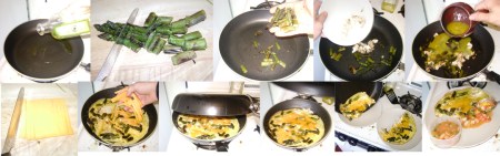 SF leftover eggs saute scramble