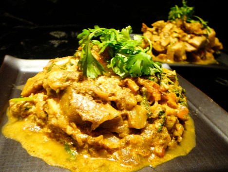 eggplant curry served 2
