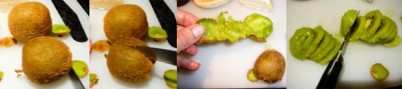 kiwi melt peel cut