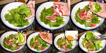 blood orange salad toss